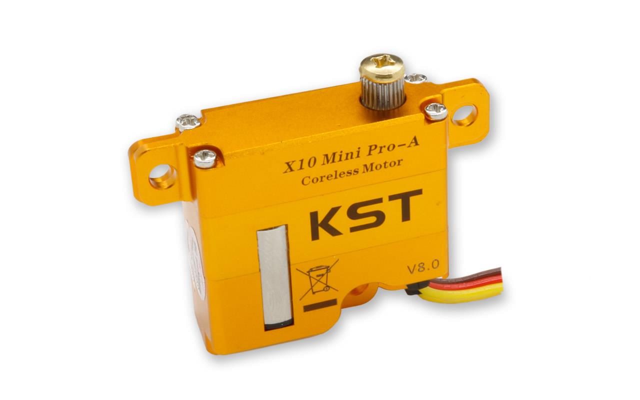 KST X10 Mini Pro A V8.0 8,0kgf.cm@8,4 Volt / Softstart / 5cm